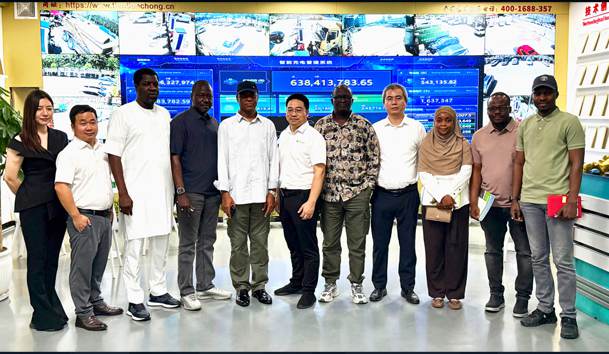 立足中国，链接世界｜尼日利亚合作伙伴来访牛宝体育官网总部，共促中非能源升级(图1)